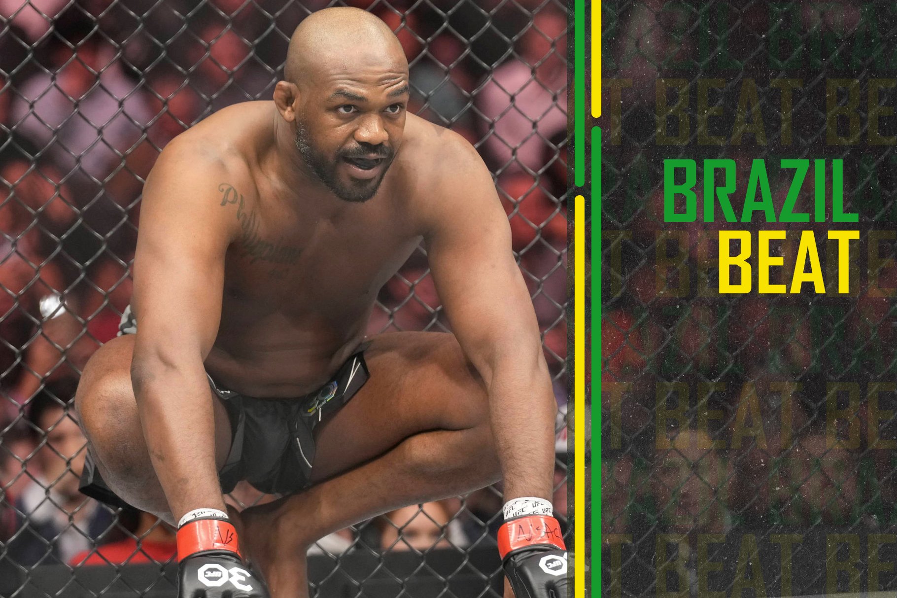 Imago/Louis Grasse/Zuma Wire: Jailton Almeida thinks Jon Jones is the best heavyweight in the UFC.