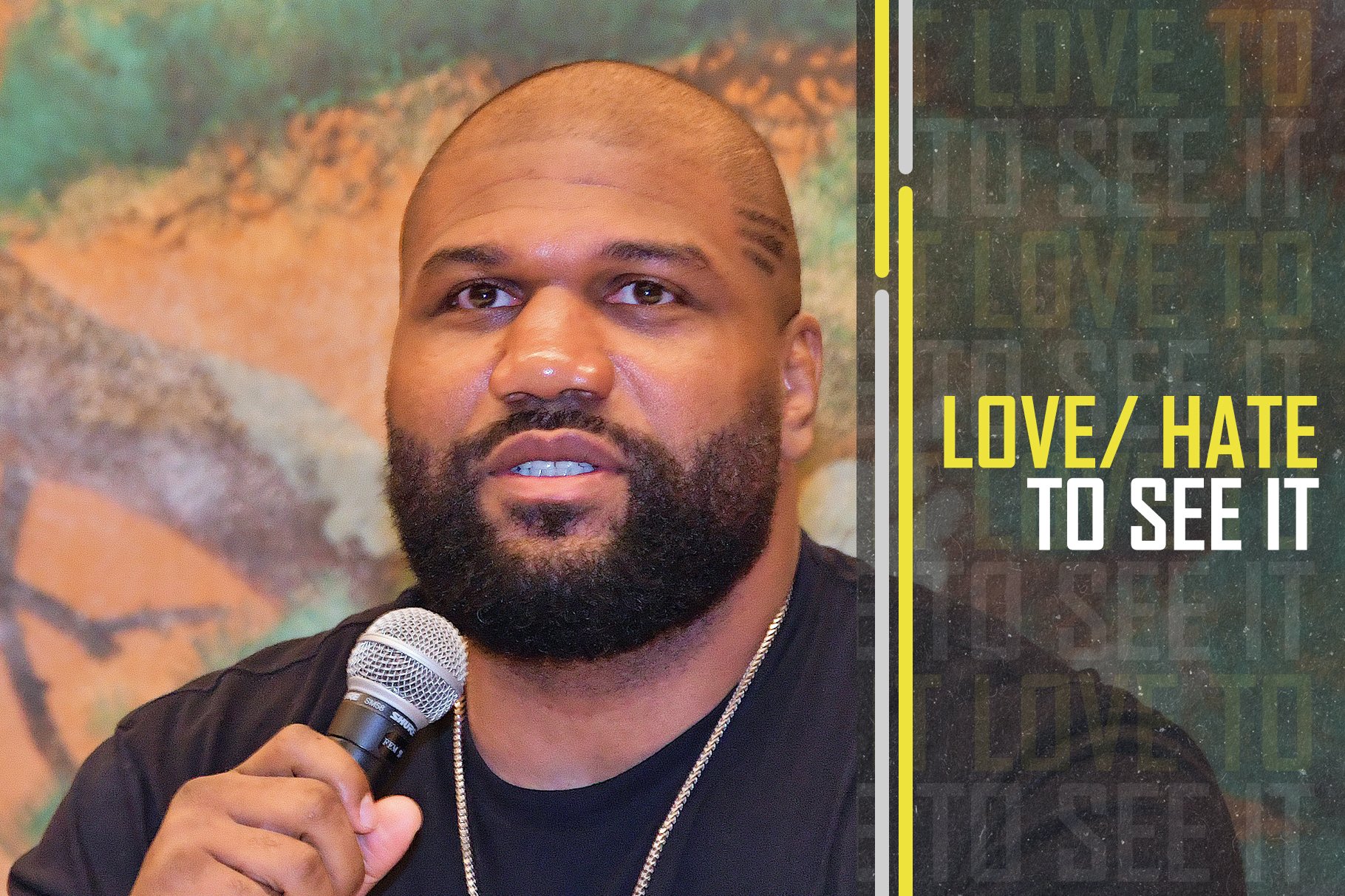 Ex-UFC champ Quinton Jackson attend the press conference, PK, Pressekonferenz for Bellator and RIZIN match at the Meguro Gajoen Hotel in Tokyo, Jap...