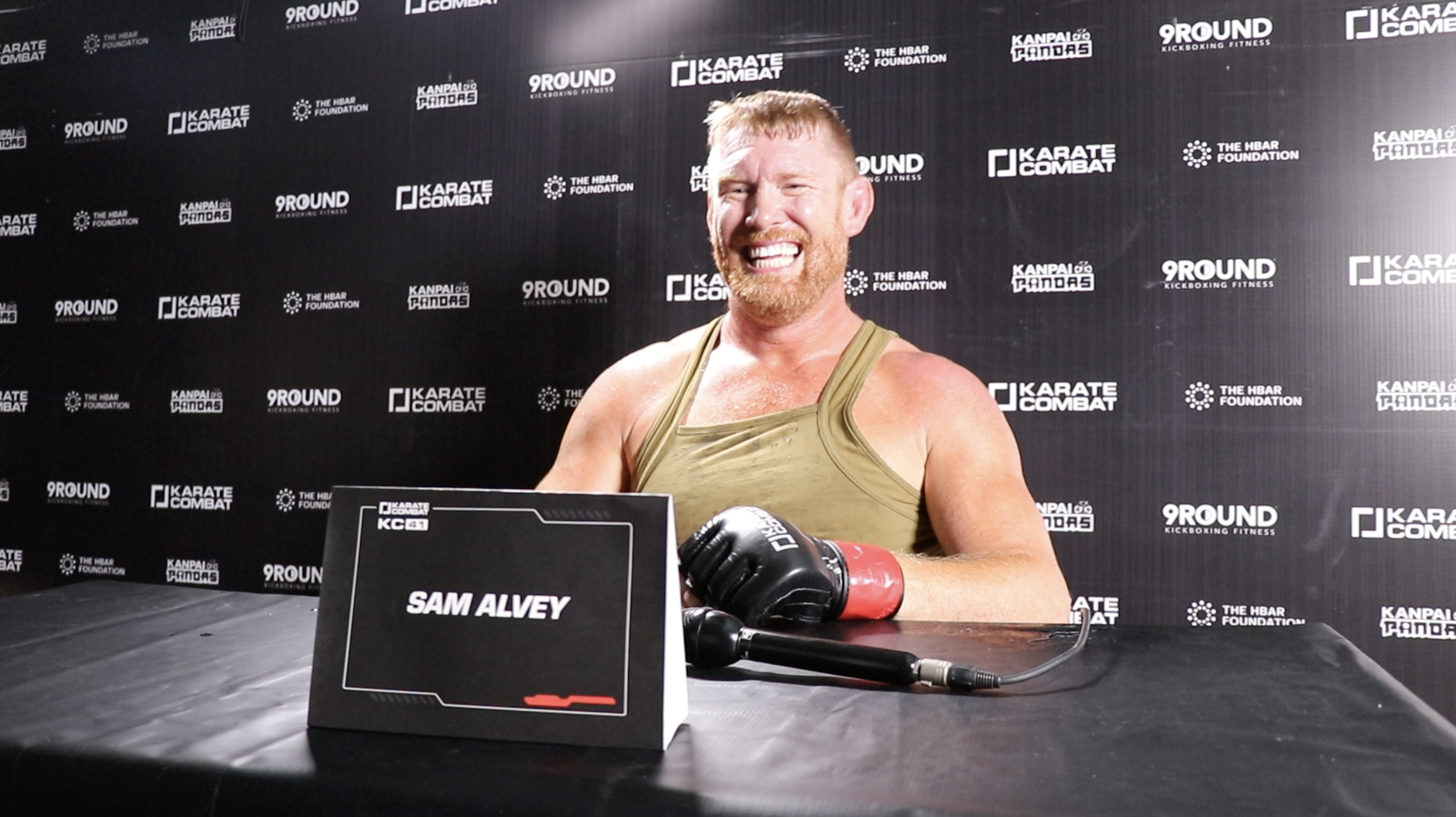 Sam Alvey meets Ross Levine for Karate Combat's vacant heavyweight title at KC 43 in Las Vegas