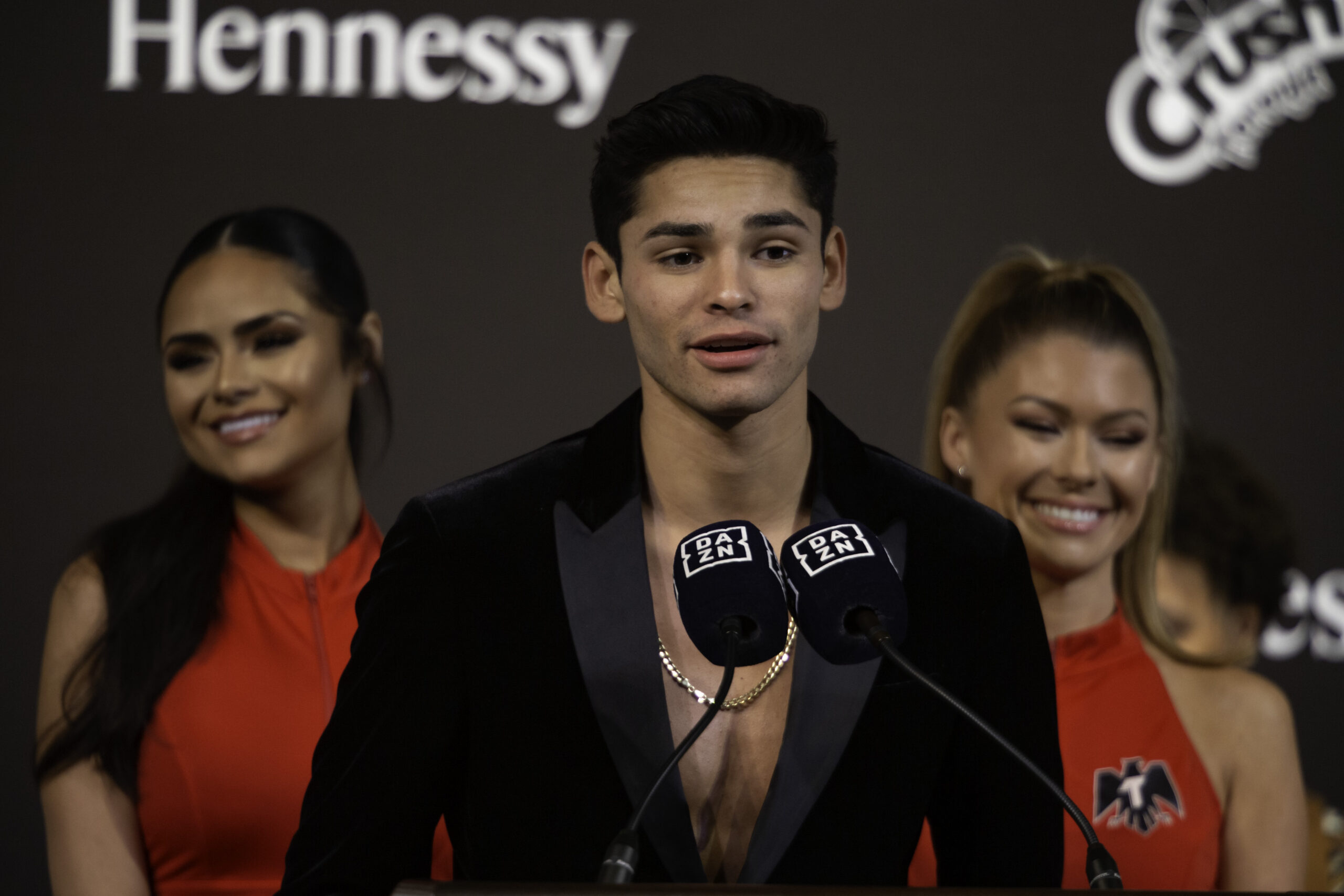 October 31, 2019, Las Vegas, Nevada, U.S.: Ryan Garcia. Undercard matchups on the Canelo vs Kovalev fight on Nov 2 at MGM Grand Gardens. Boxing Und...