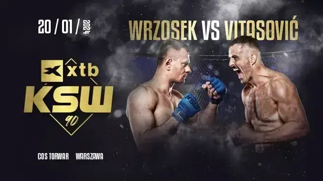 Kickboxer Arkadiusz Wrzosek will headline KSW 90 against Ivan Vitasovic.
