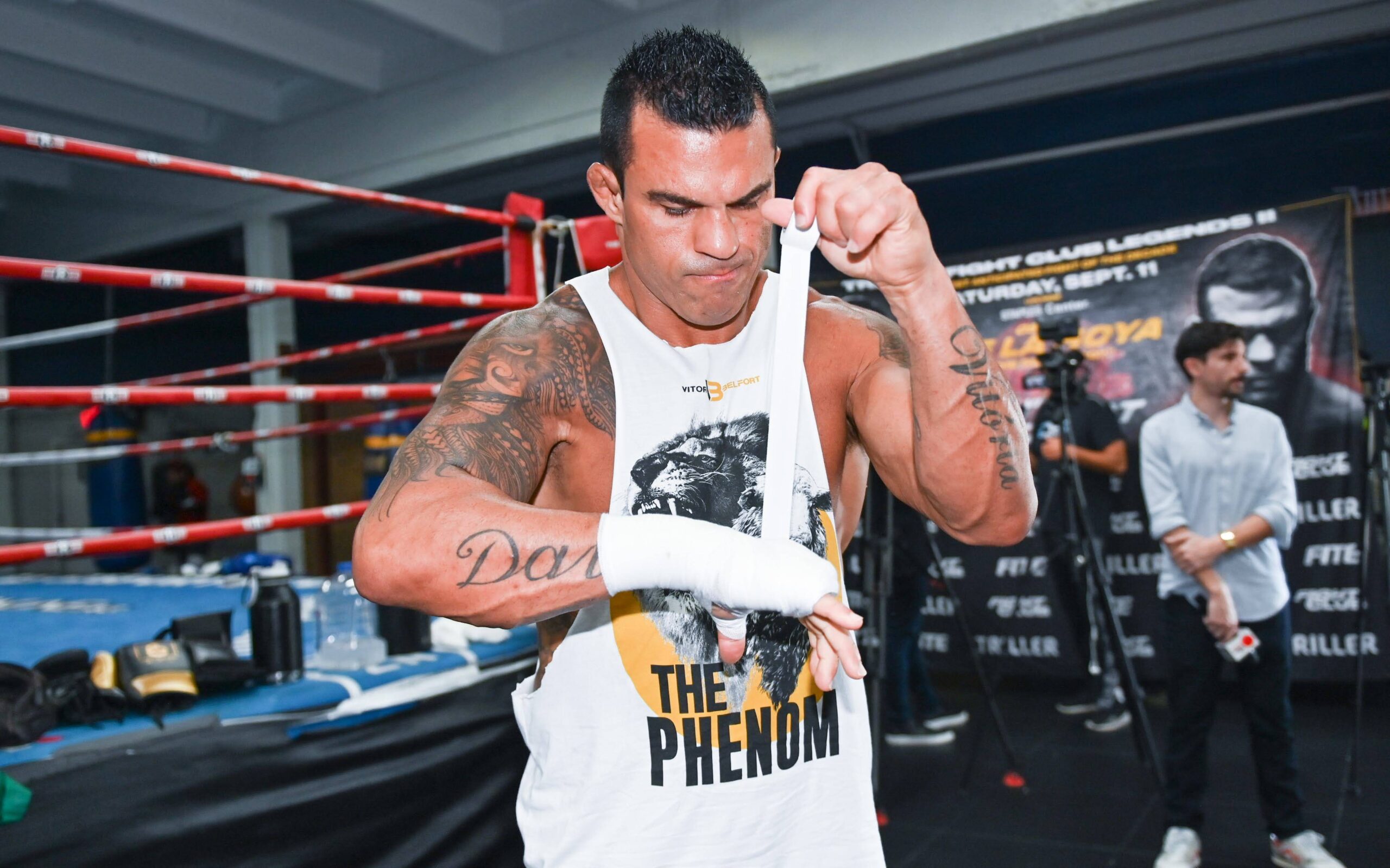 August 26 2021 Boca Raton Florida Vitor Belfort Media Workout Triller Triller Fight Club Boca Raton Florida BelfortWorkoutForDeLaHoya2072_LesterSil...
