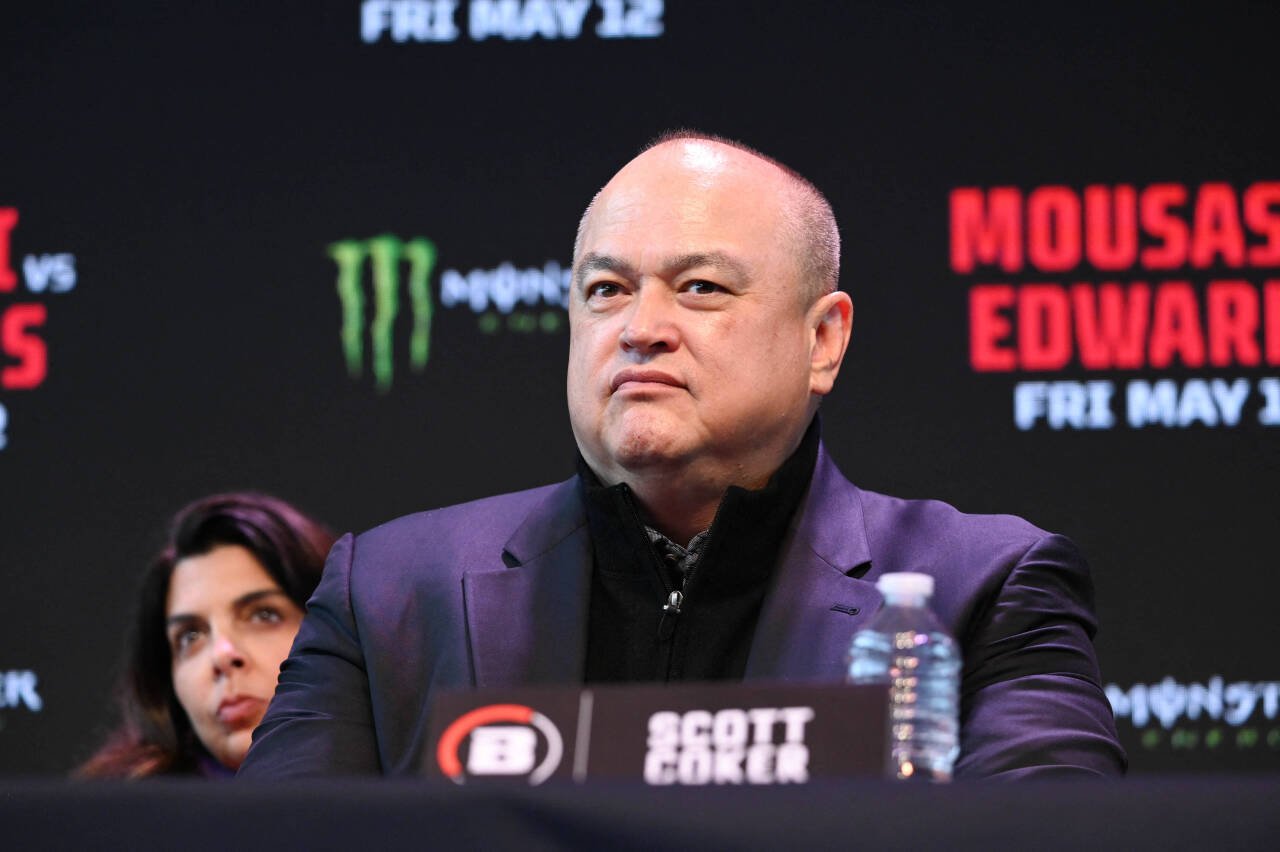 Bellator MMA D-3 press conference, PK, Pressekonferenz - Paris Scott Coker President of Bellator MMA during the press conference Bellator MMA D-3 a...