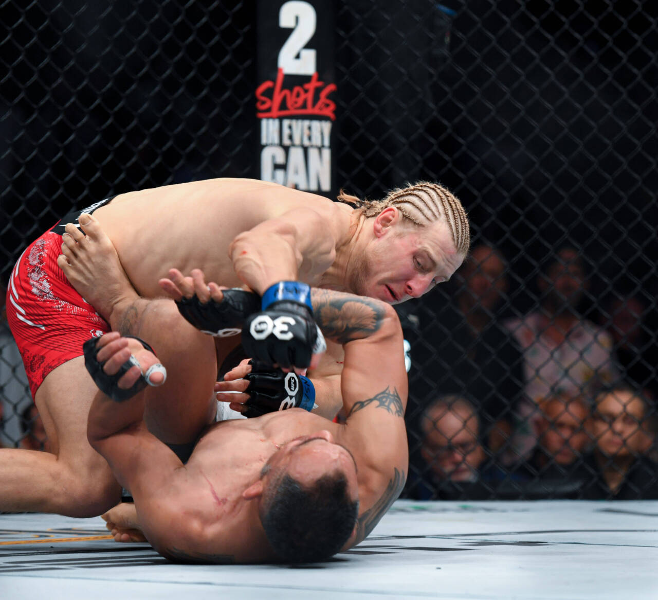 December 24, 2023, Las Vegas, Nevada, USA: PADDY PIMBLETT (21-3-0) of Huyton, United Kingdom defeats TONY FERGUSON (26-10-0) of Oxnard, California ...