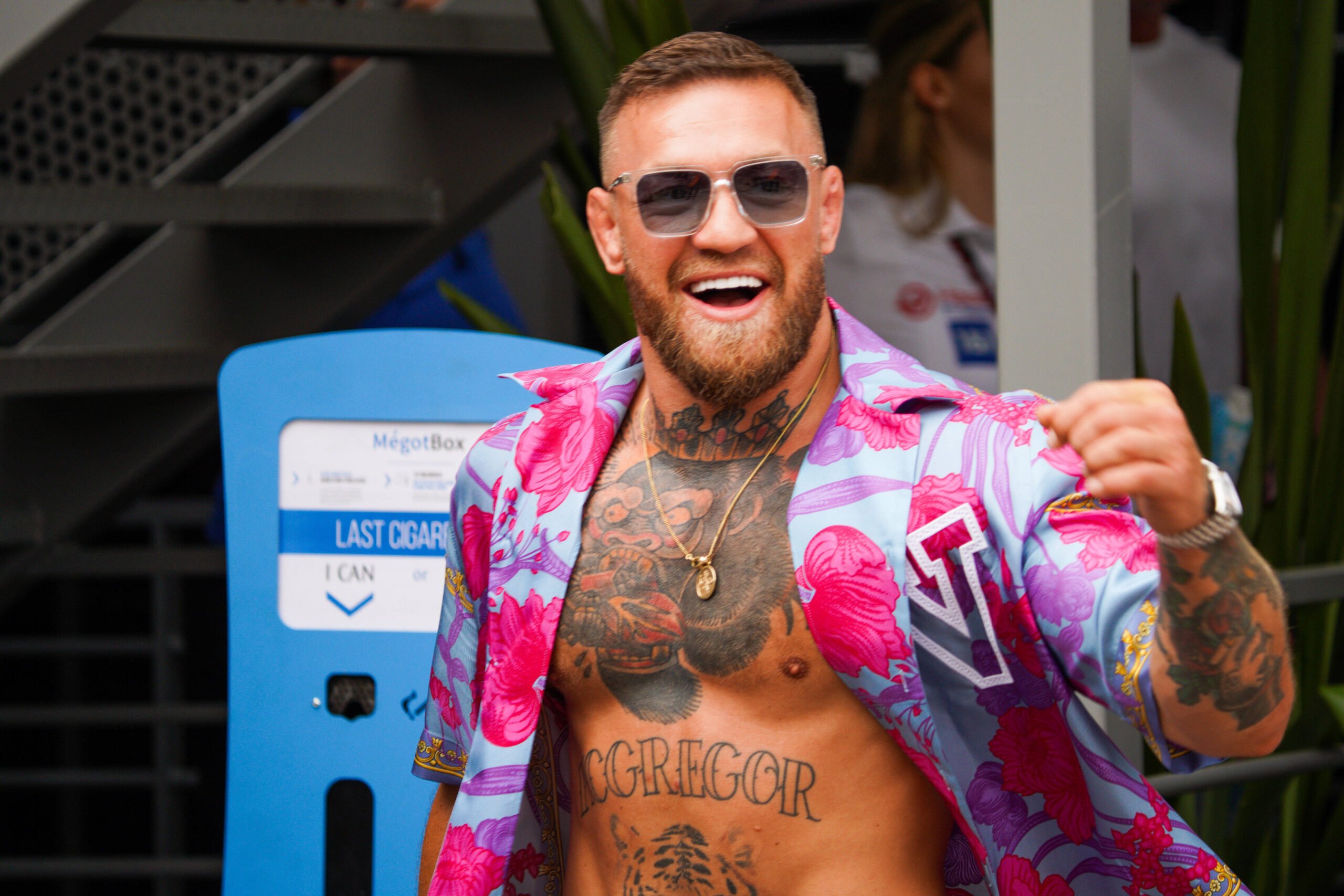 Conor McGregor during F1 Monaco Gp Montecarlo Monaco.