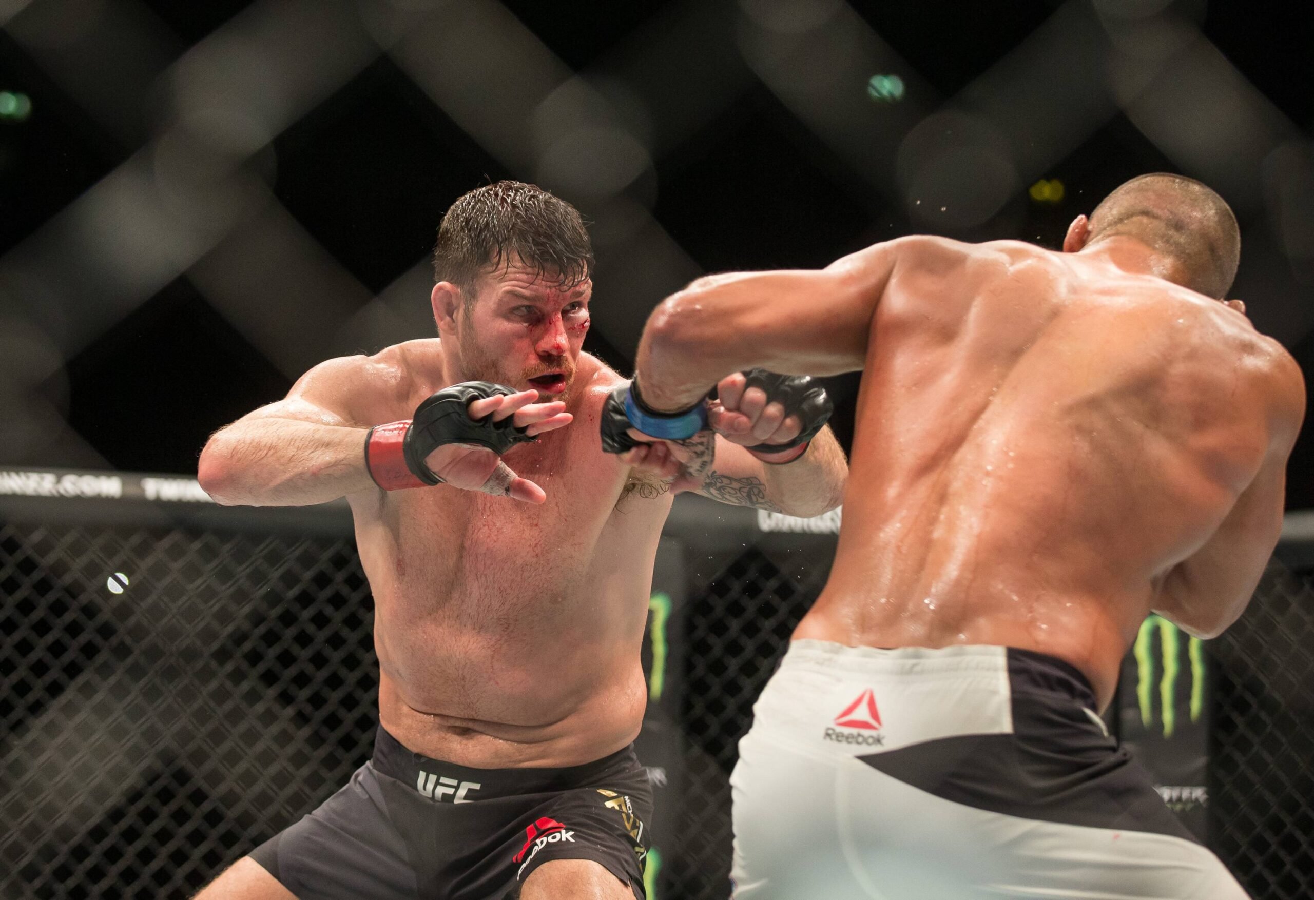 Michael ?The Count? Bisping ? UFC middleweight champion during the UFC 204 - Manchester match between Michael The Count BISPING and Dan Hendo Hende...