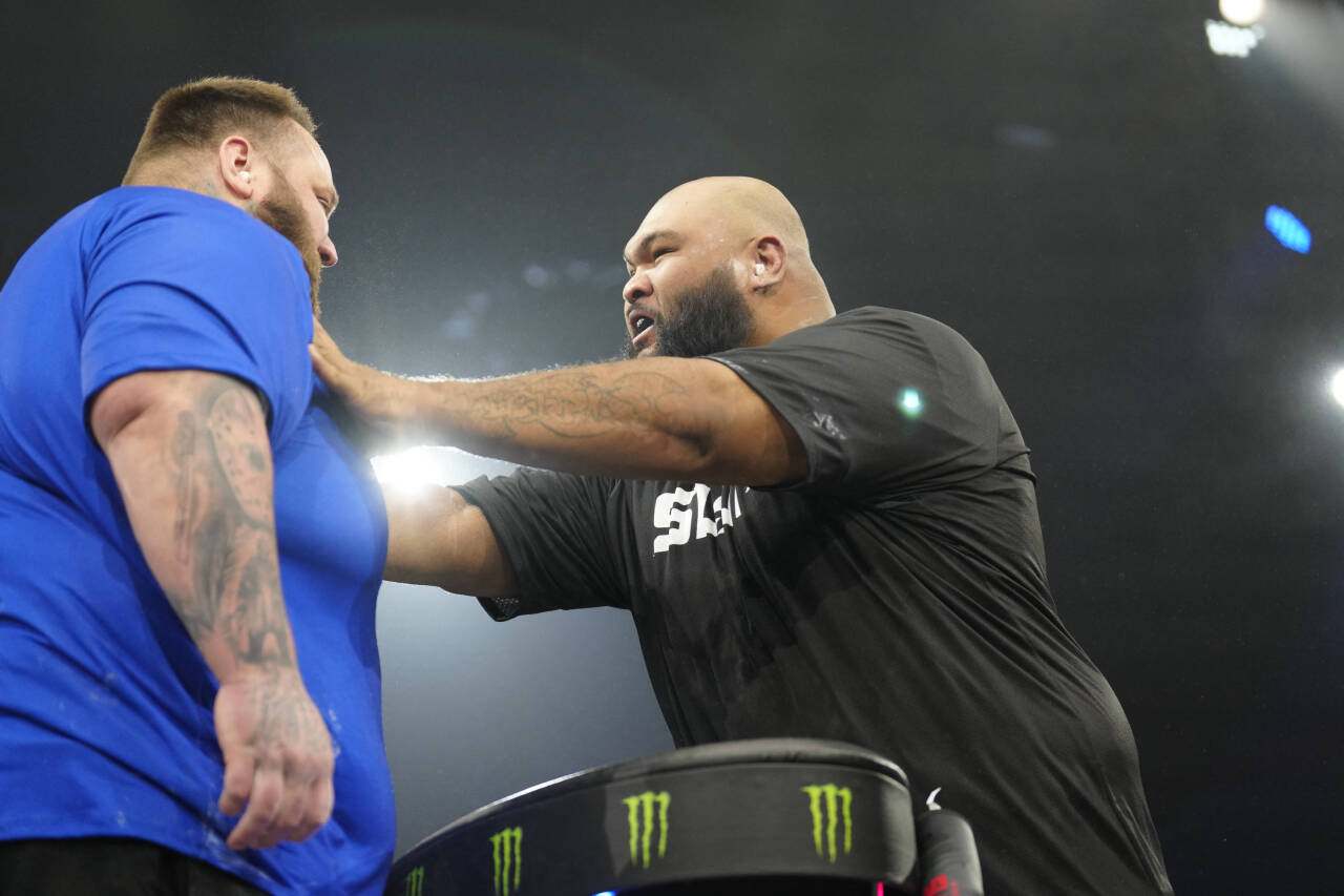 UFC, Slap For Cash - Ohrfeigen-Event in Las Vegas May 24, 2023, Las Vegas, NV, LAS VEGAS, NV, United States: LAS VEGAS, NV - MAY 24: Dayne Ã¢â‚¬oeD...