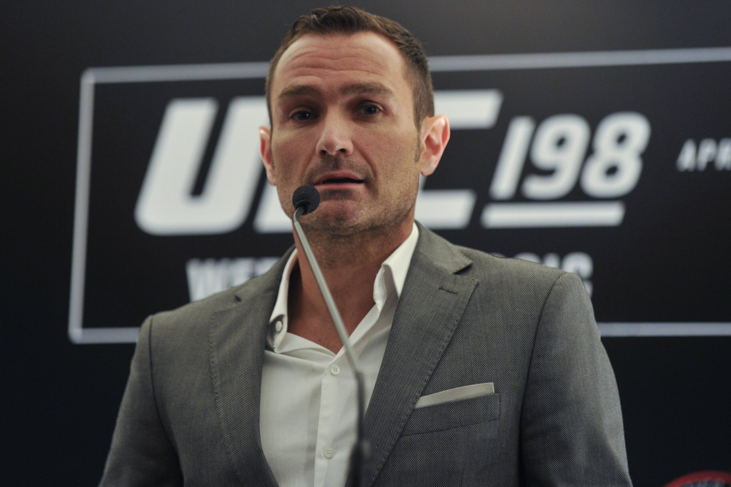 Ultimate Fighting, Pressekonferenz UFC in Rio de Janeiro Coletiva UFC 198 RIO DE JANEIRO, Brazil - 03 30 2016: COLLECTIVE UFC 198 - Giovani Decker ...