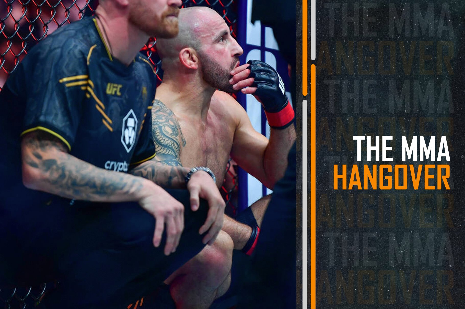 Alexander Volkanovski reacted to losing his title to Ilia Topuria at UFC 298.