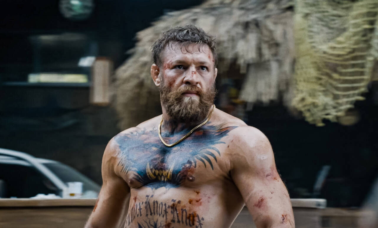Conor McGregor USA. Conor McGregor in a scene from the (C)Amazon Prime Video new film: Road House (2024) . Plot: An ex-UFC middleweight fighter end...