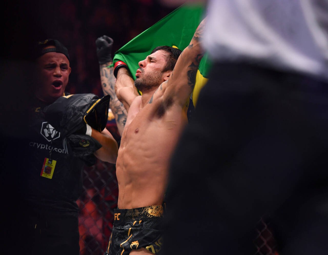 IMAGO/ZUMA WIRE/Mikael Ona: UFC flyweight champ Alexandre Pantoja will be in the arena to watch the two top contenders at UFC Mexico.
