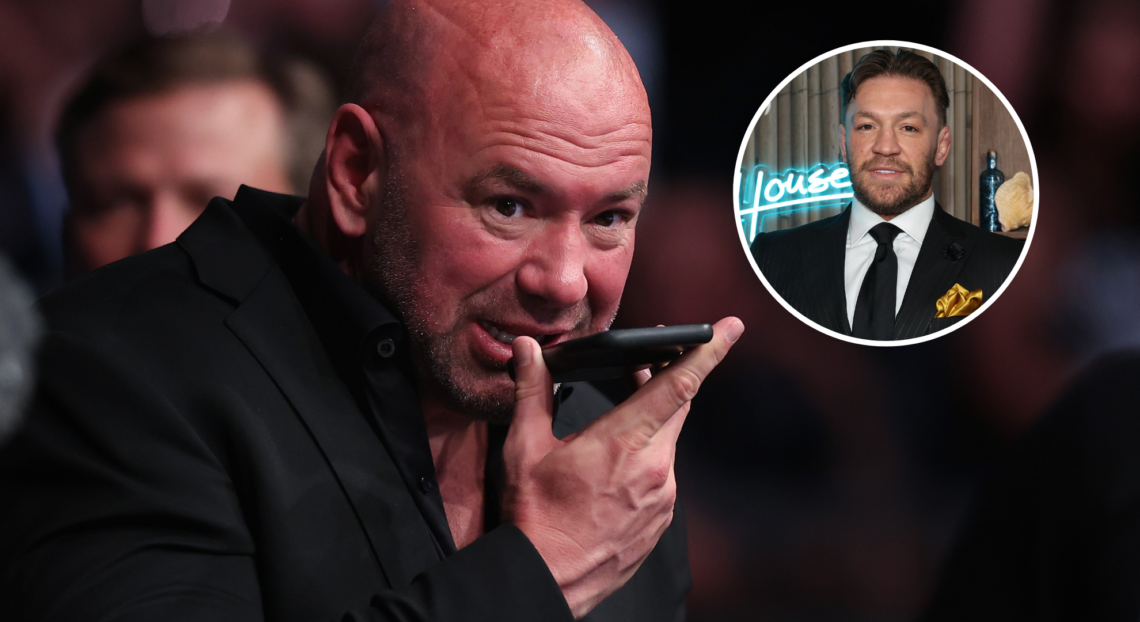 Dana White and Conor McGregor