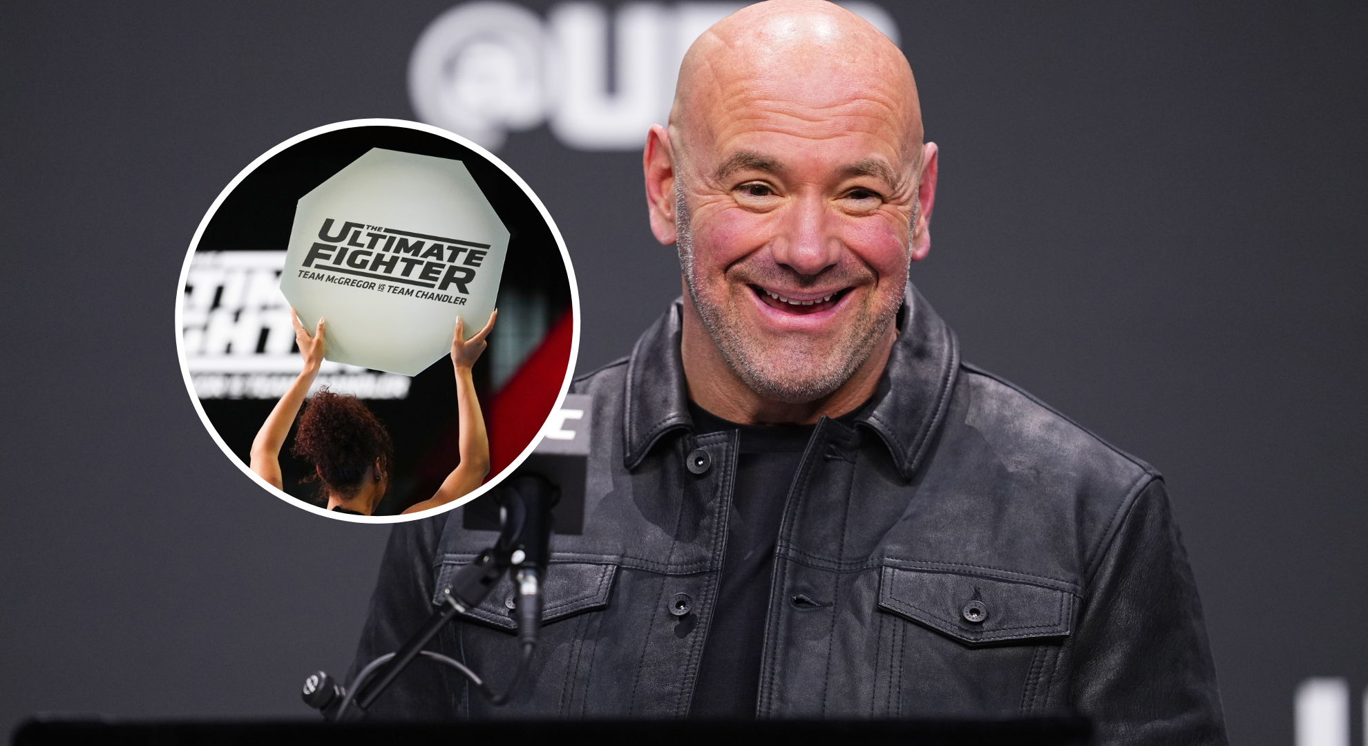 Split of TUF 31 sign and Dana White