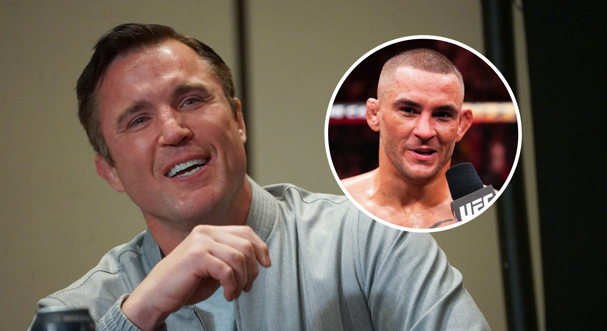 Pop out of Chael Sonnen and Dustin Poirier