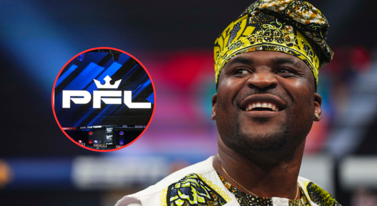 Pop out of the PFL cage and Francis Ngannou