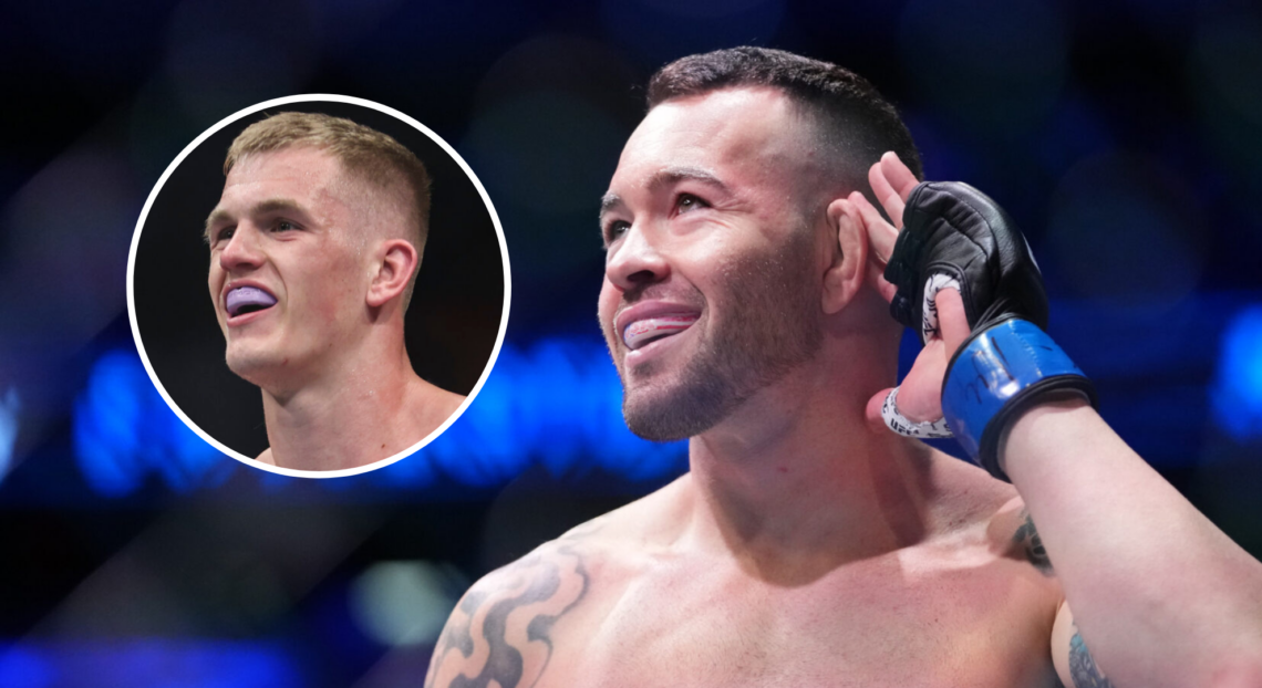 Pop out of Ian Garry and Colby Covington