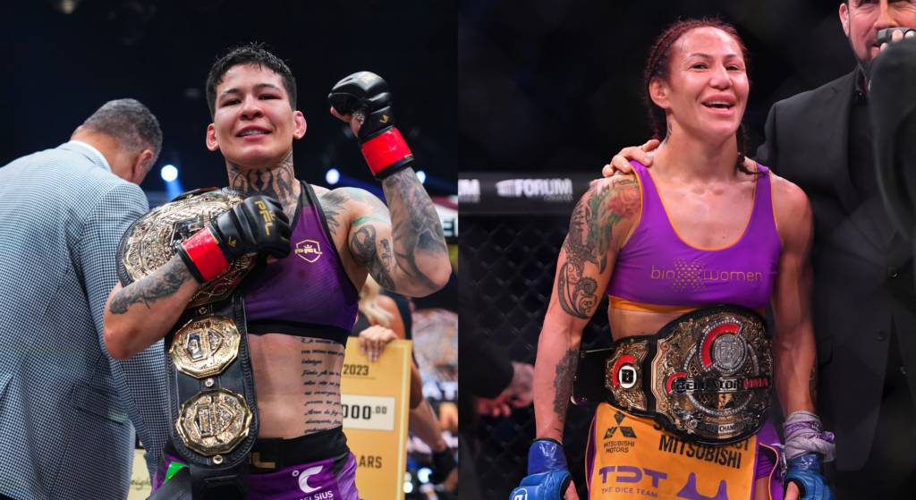 Larissa Pacheco and Cris Cyborg