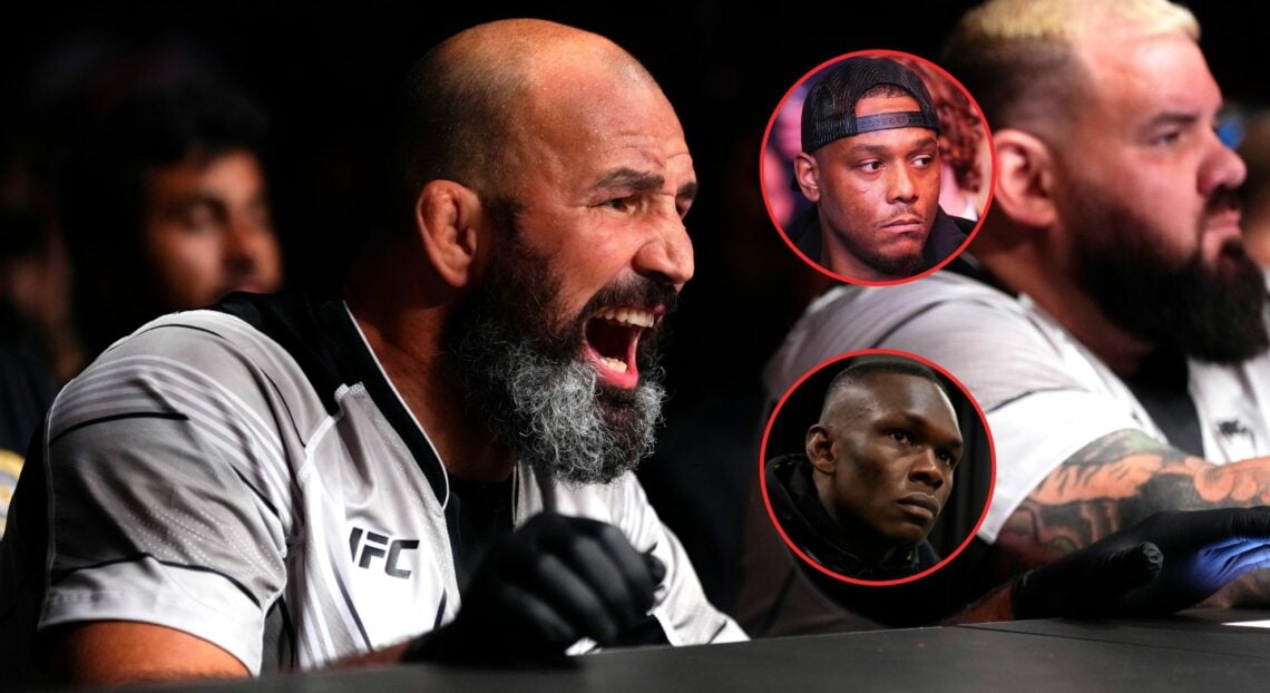 Glover Teixeira, Jamahal Hill and Israel Adesanya