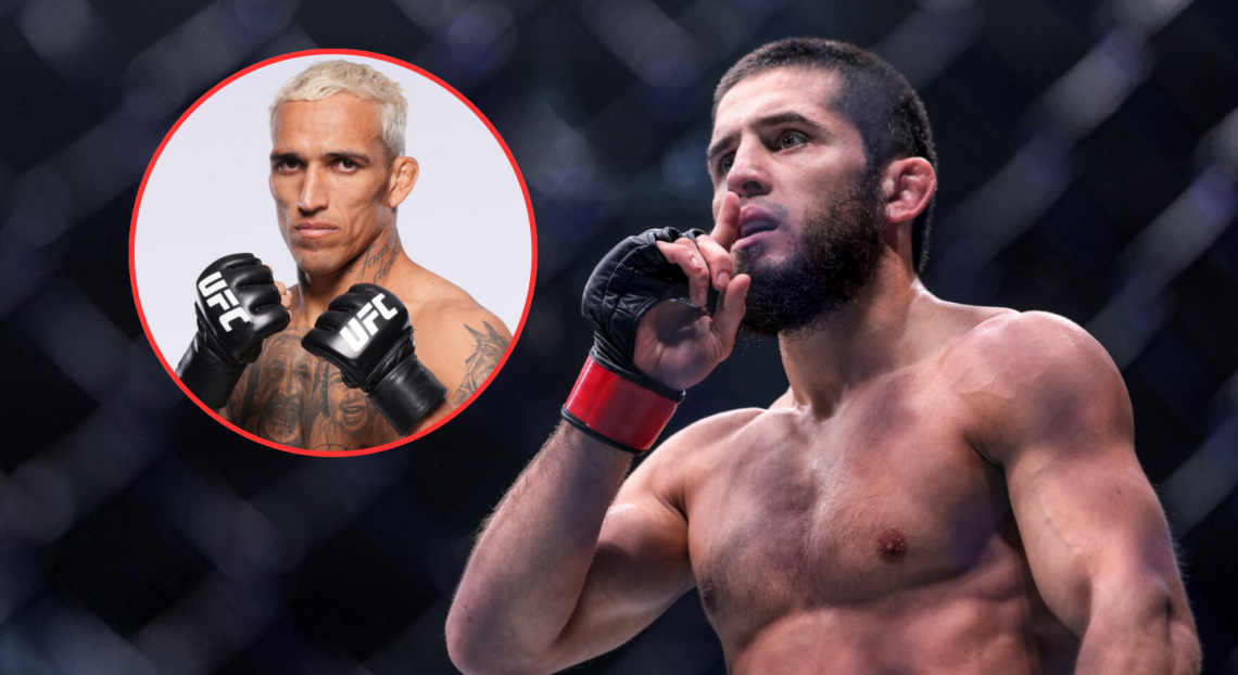 Pop out of Islam Makhachev and Charles Oliveira