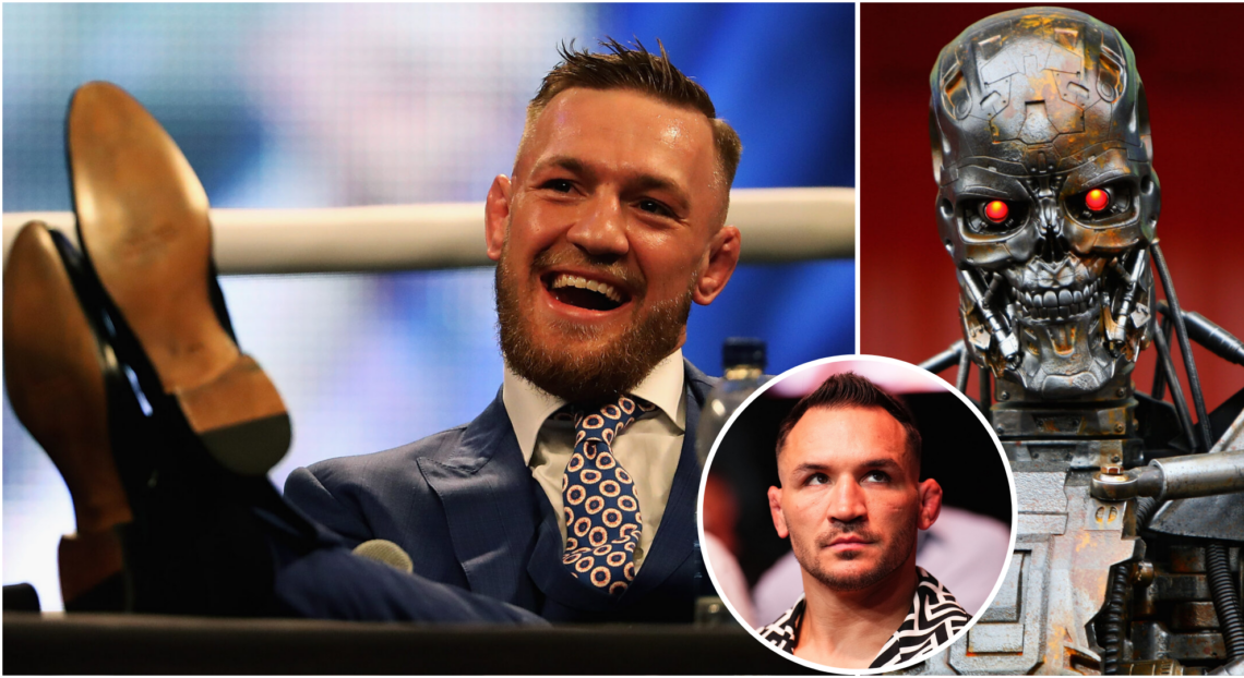Pop out of Conor McGregor, The Terminator and Michael Chandler