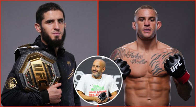 Split of Islam Makhachev, Dustin Poirier and Jon Anik