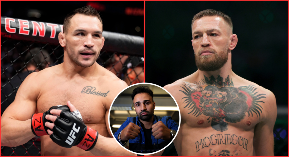Pop out of Michael Chandler, Conor McGregor and Paulie Malignaggi