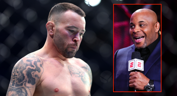 Colby Covington and Daniel Cormier