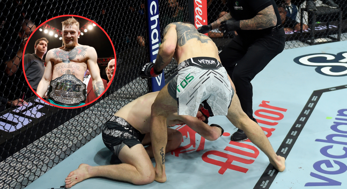 Conor McGregor and Mauricio Ruffy