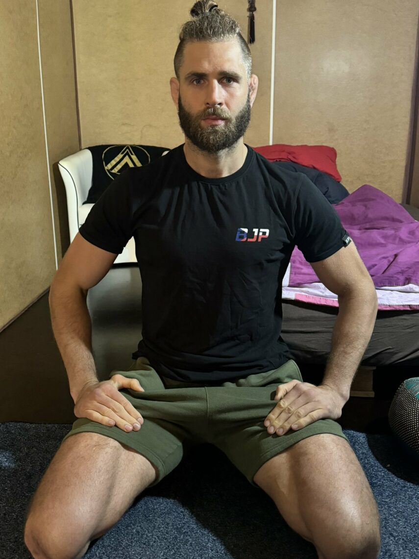 Jiri Prochazka preparing for another 3-day meditation ritual