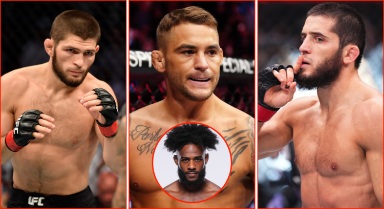 Split of Khabib, Poirier, Makhachev and Sterling