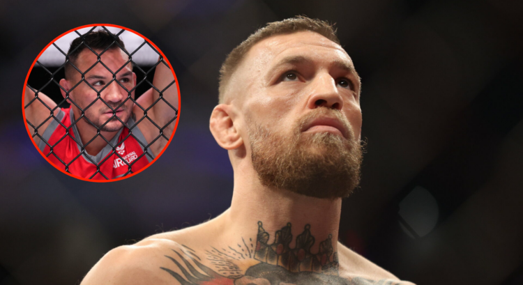Pop out of Michael Chandler and Conor McGregor