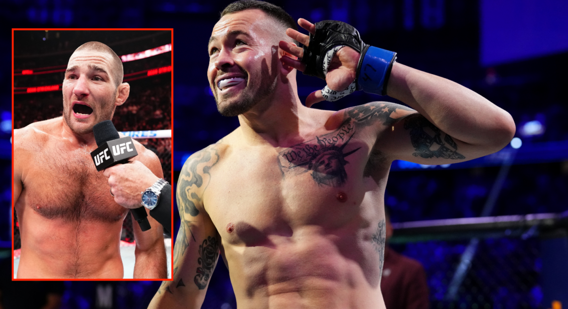 Colby Covington and Sean Strickland