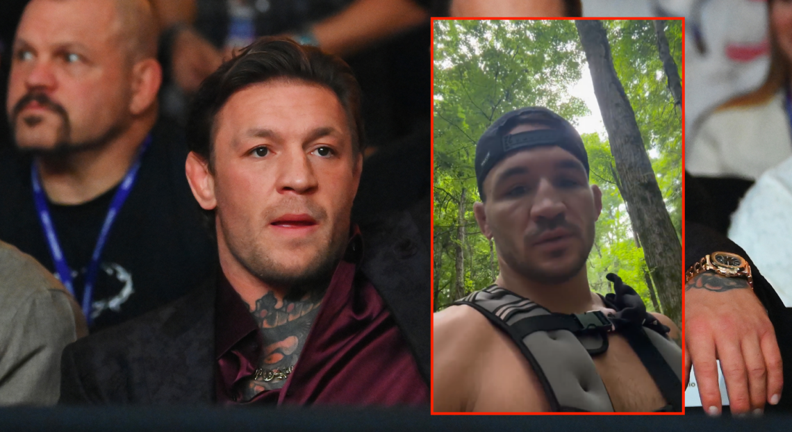 Conor McGregor and Michael Chandler