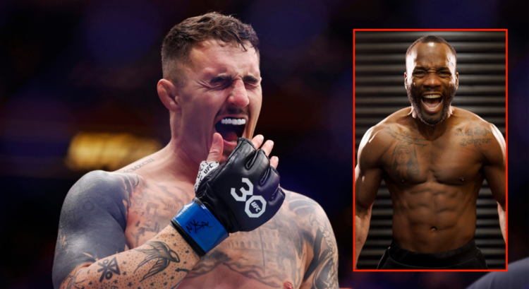 Sie by side of Leon Edwards and Tom Aspinall