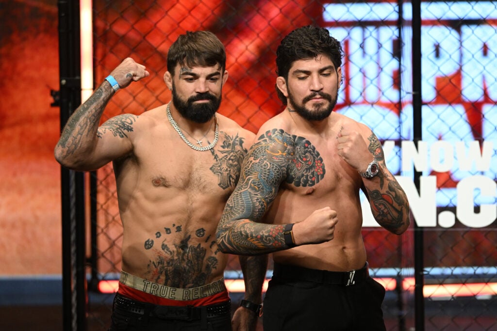 Mike Perry and Dillon Danis