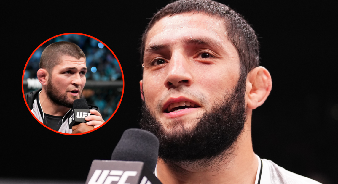 Ikram Aliskerov and Khabib Nurmagomedov