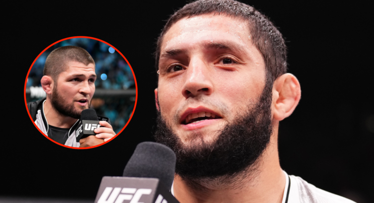 Ikram Aliskerov and Khabib Nurmagomedov