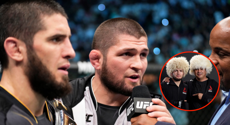 Pop out of Khabib Nurmagomedov, Islam Makhachev and Javier Mendez