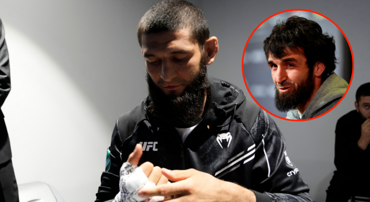 Khamzat Chimaev and Zabit Magomedsharipov