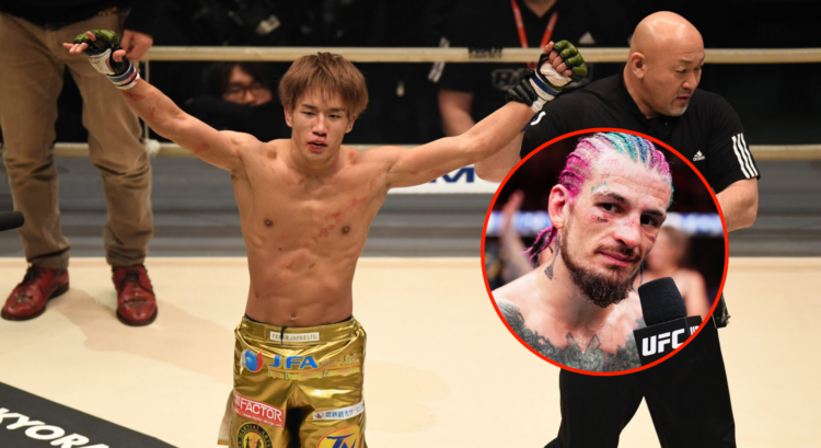 Pop out of Sean O'Malley and Kai Asakura