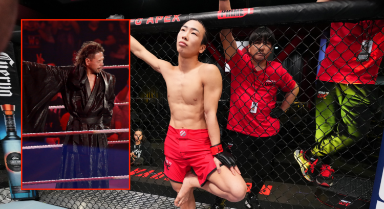 Rei Tsuruya and Shinsuke Nakamura