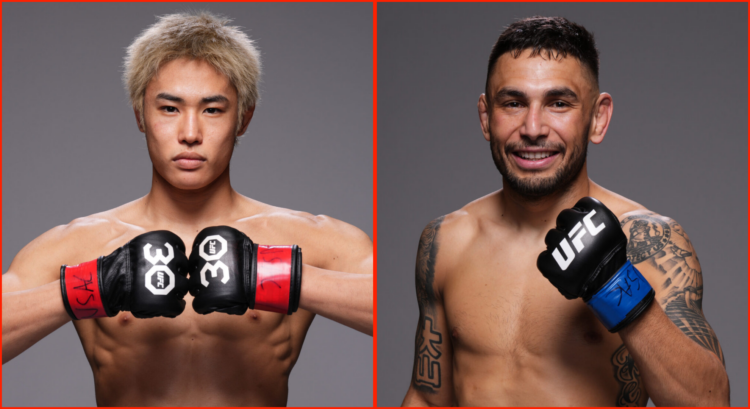 Split of Tatsuro Taira and Alex Perez