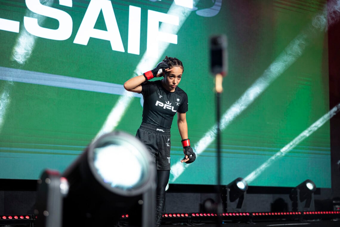 Hattan Alsaif ahead of her second PFL fight