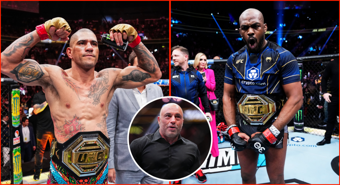 Alex Pereira, Jon Jones and Joe Rogan