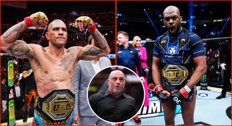 Alex Pereira, Jon Jones and Joe Rogan