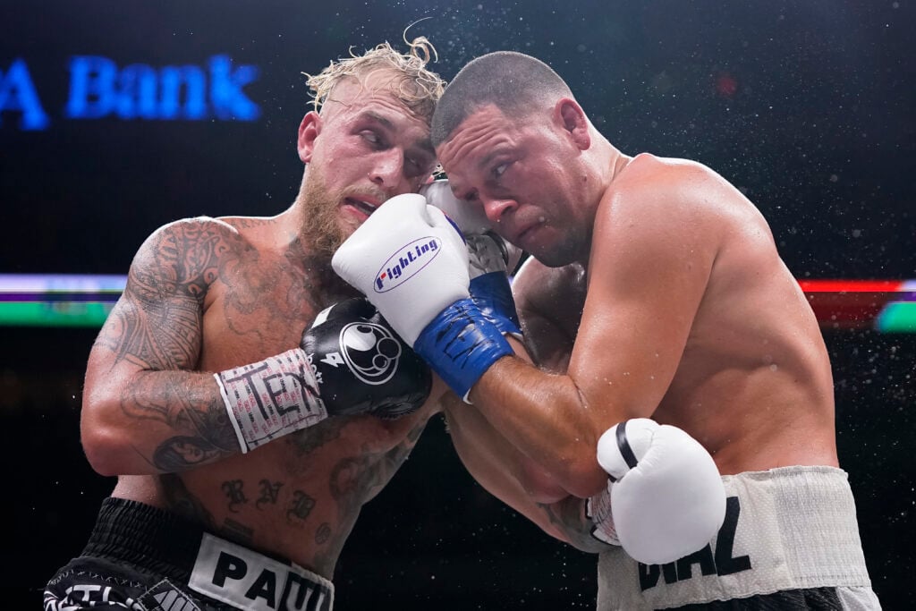 Jake Paul v Nate Diaz
