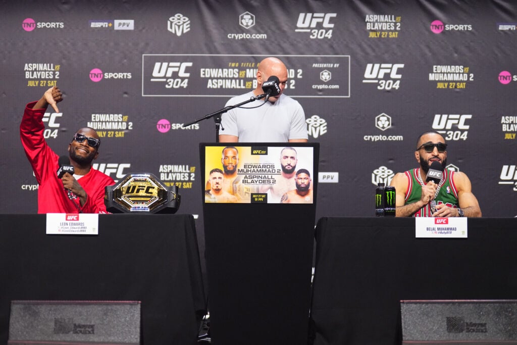 UFC 304 Press Conference
