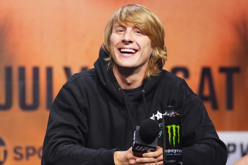 Paddy Pimblett at the UFC 304 Press Conference