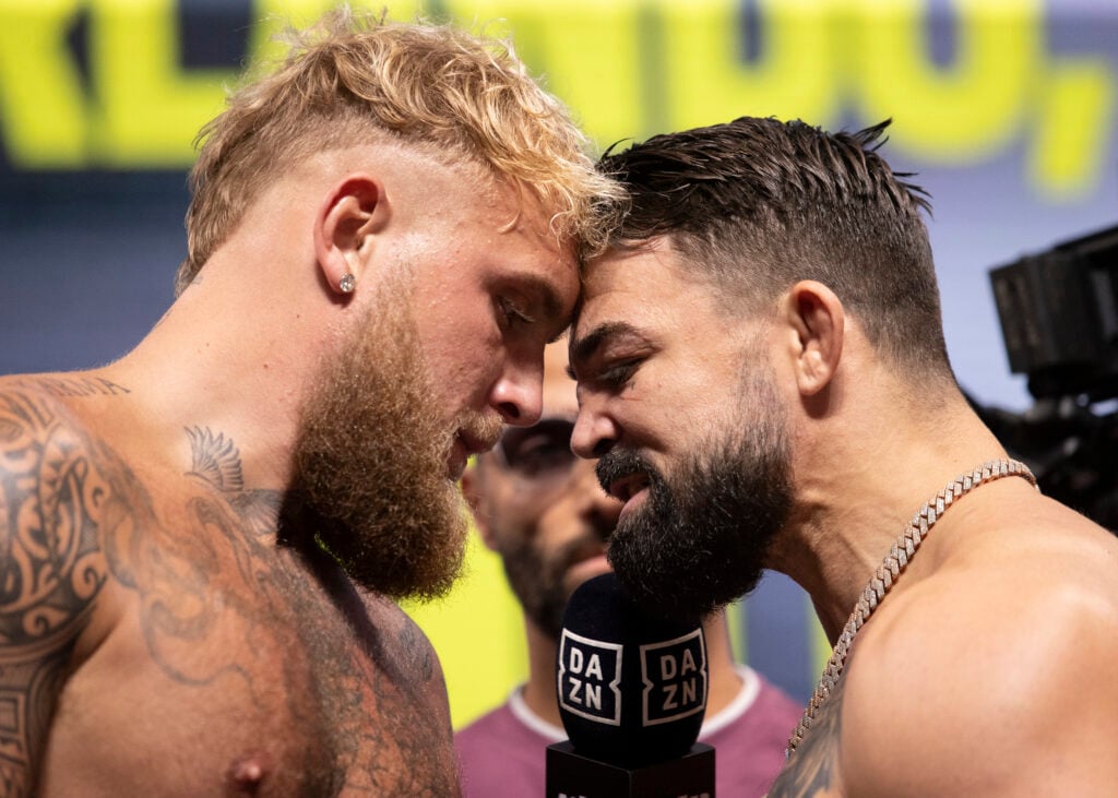 Jake Paul and Mike Perry going head to head
