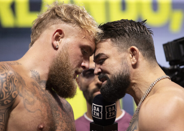 Jake Paul and Mike Perry going head to head